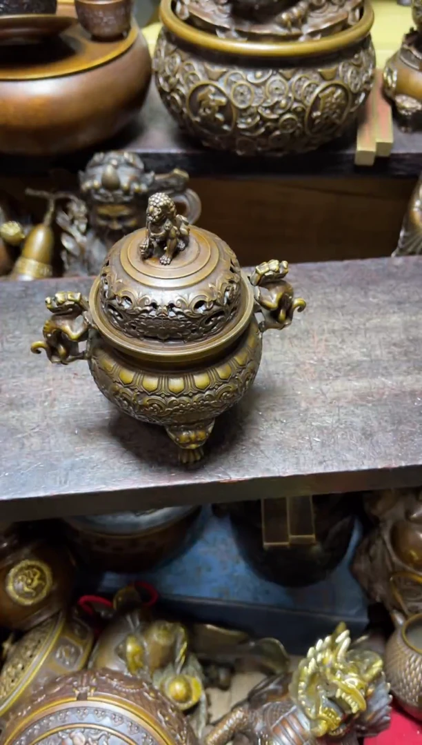 精美铜器点击下单