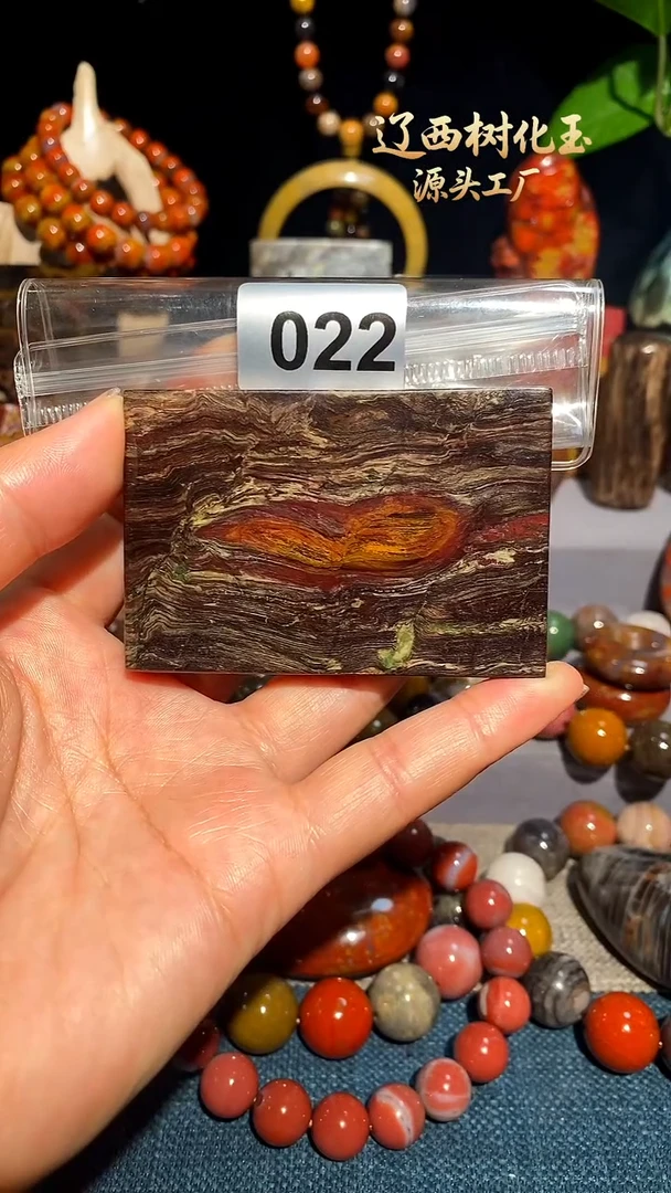 未镶嵌-硅化玉天然北票硅化玉吊坠