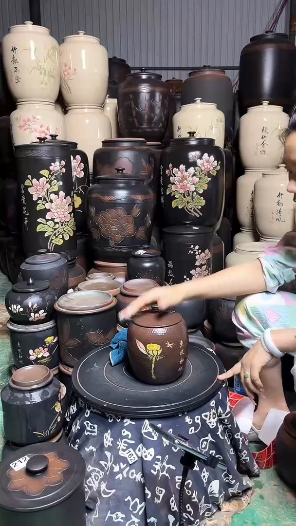 罐瑕疵茶叶罐 276 古铜色花生