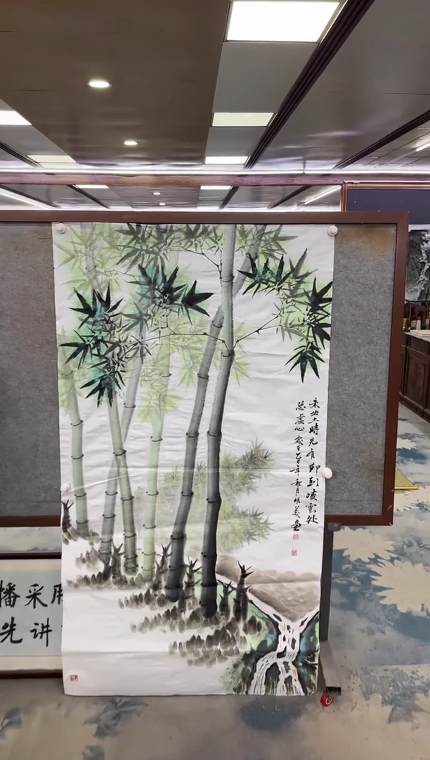 国画y**gZ邵明义-山水国画-八尺