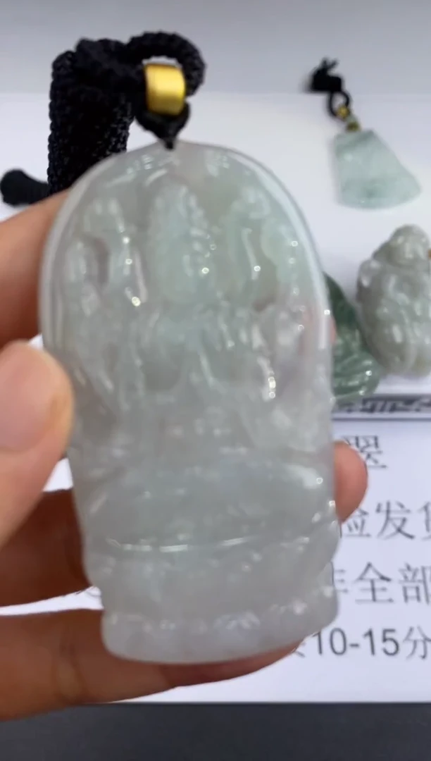 未镶嵌挂件翡翠351603      多人