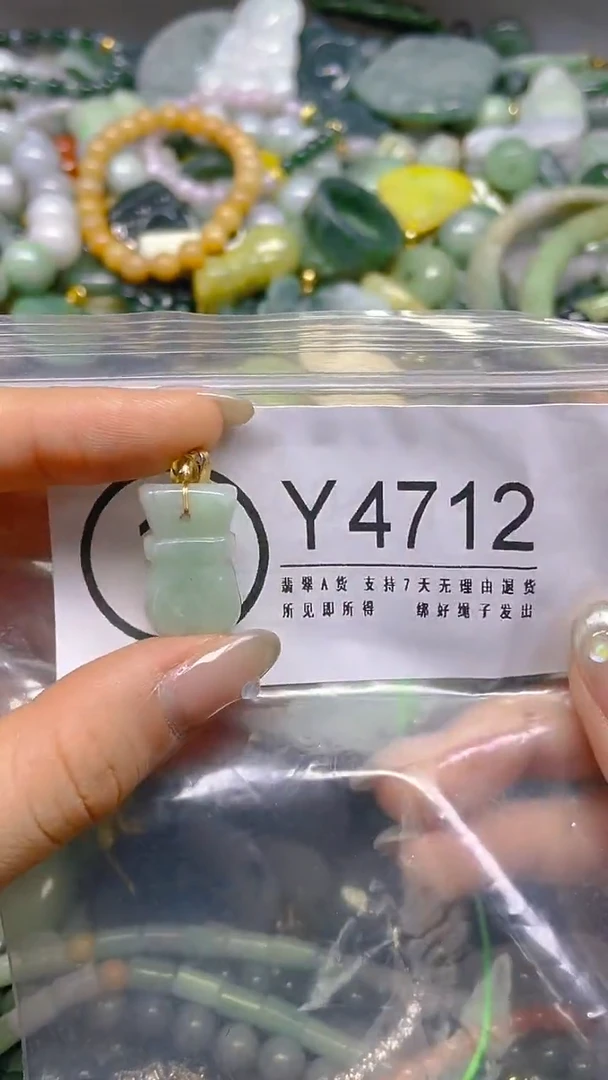 翡翠未镶嵌颈饰/Y/翡翠A货,一件也是批发价