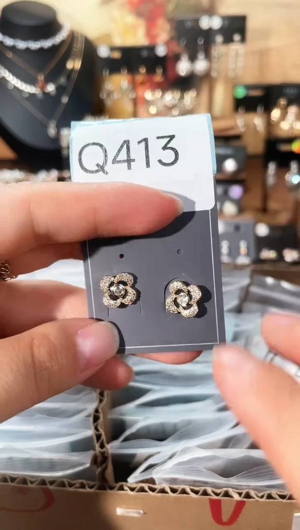 合金925银锆石Q413