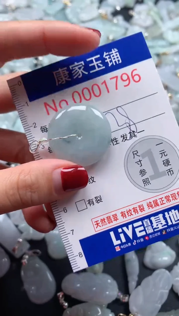 颈饰未镶嵌翡翠1796