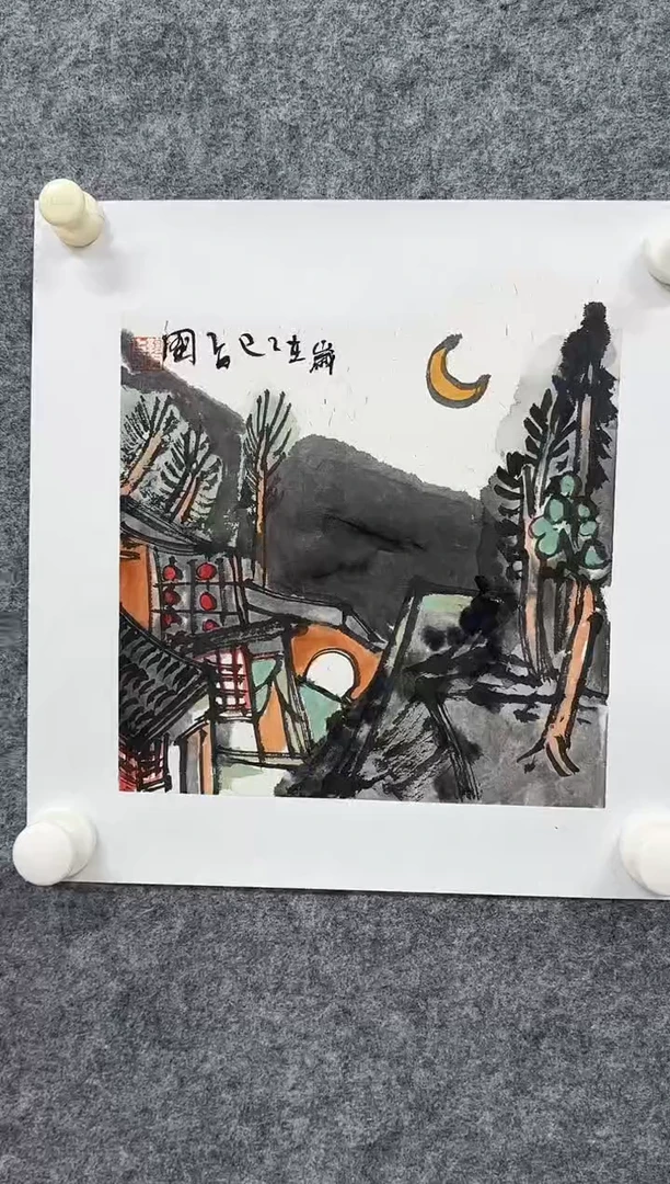 国画ST-JZP老师绘画作品