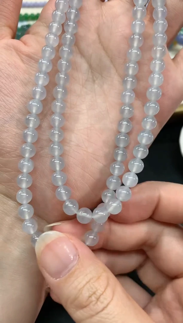 【闪购商品】翡翠手串未镶嵌珠链A50|6800