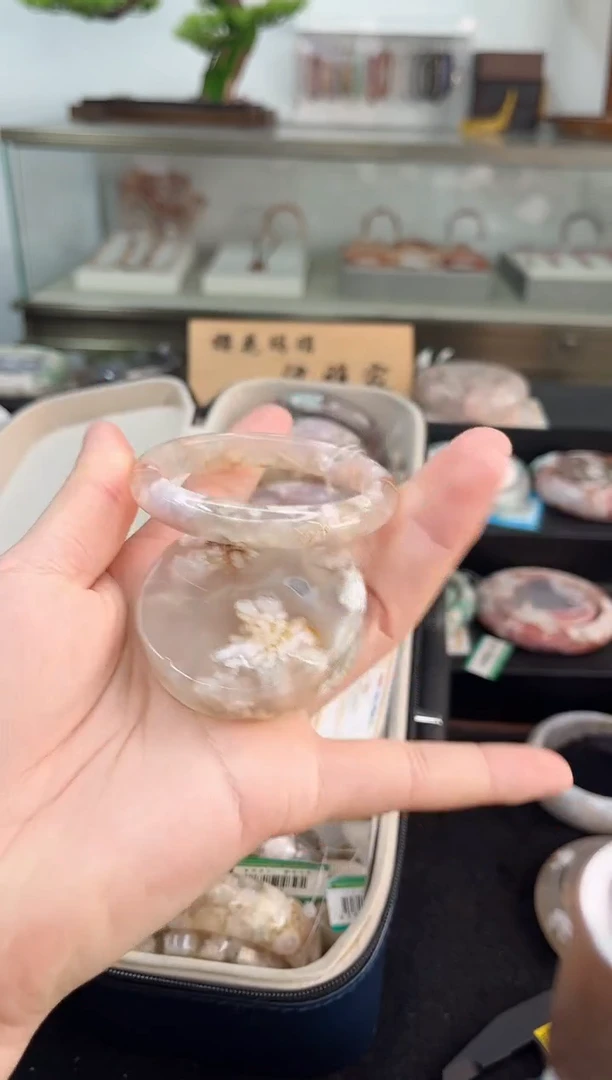 未镶嵌手镯石英质玉51圈口（赠品镯心）36886834