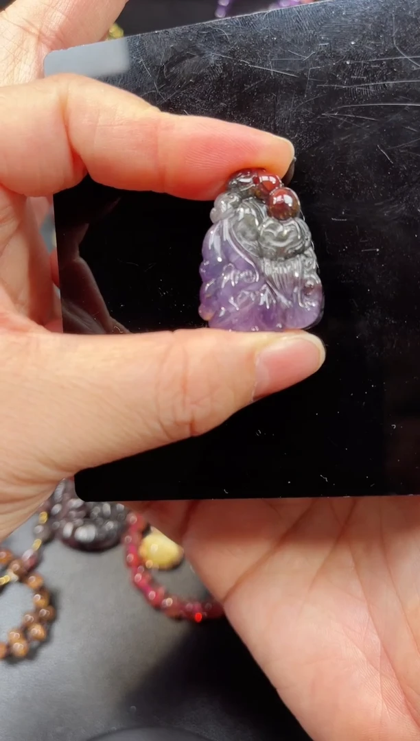 未镶嵌颈饰水晶【百晶灵儿】定制款