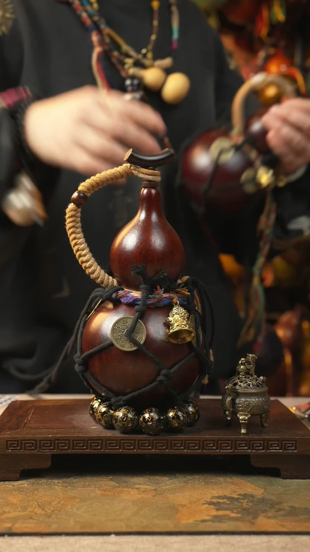 216大漆一物一拍记葫堂出品【不带手串】