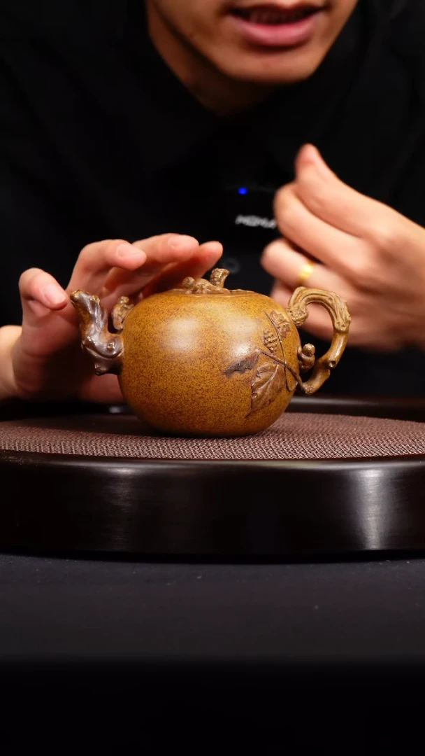 茶壶紫砂柴烧