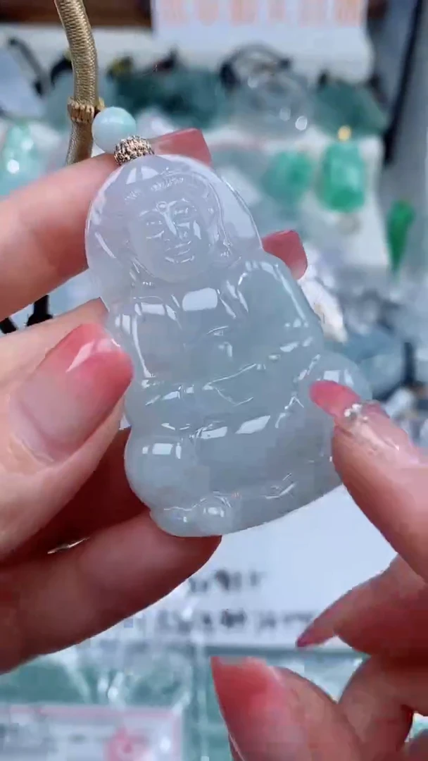 翡翠未镶嵌颈饰吊坠