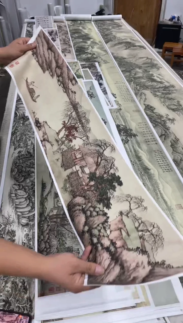 沈周 柴桑招隐 微喷复刻