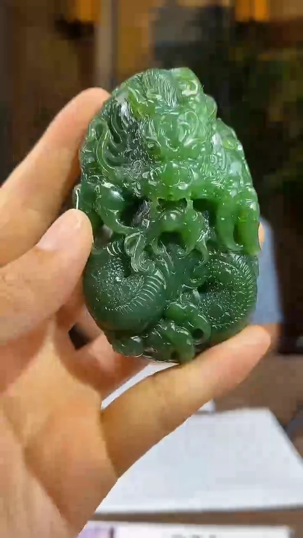 和田玉未镶嵌颈饰c308