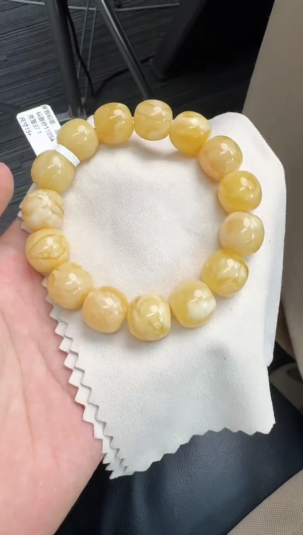 手串蜜蜡未镶嵌俗**凡蜜蜡手串