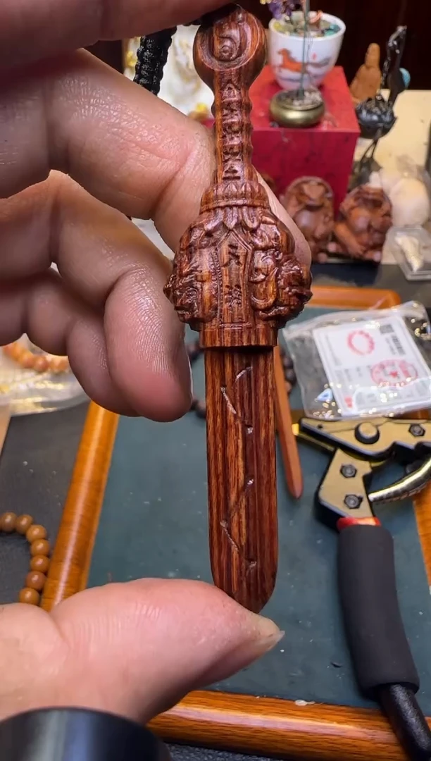 【闪购商品】枣木其他天师剑小尺寸一个