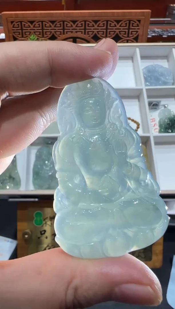未镶嵌挂件翡翠A货翡翠多样性孤品
