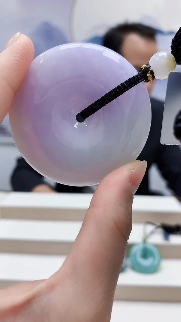 未镶嵌定制翡翠4957lr-毛货挂件45