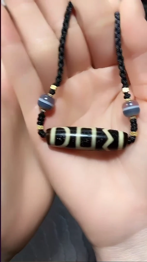 玛瑙/玉髓（覆膜）项链未镶嵌条纹玛瑙 只发其一