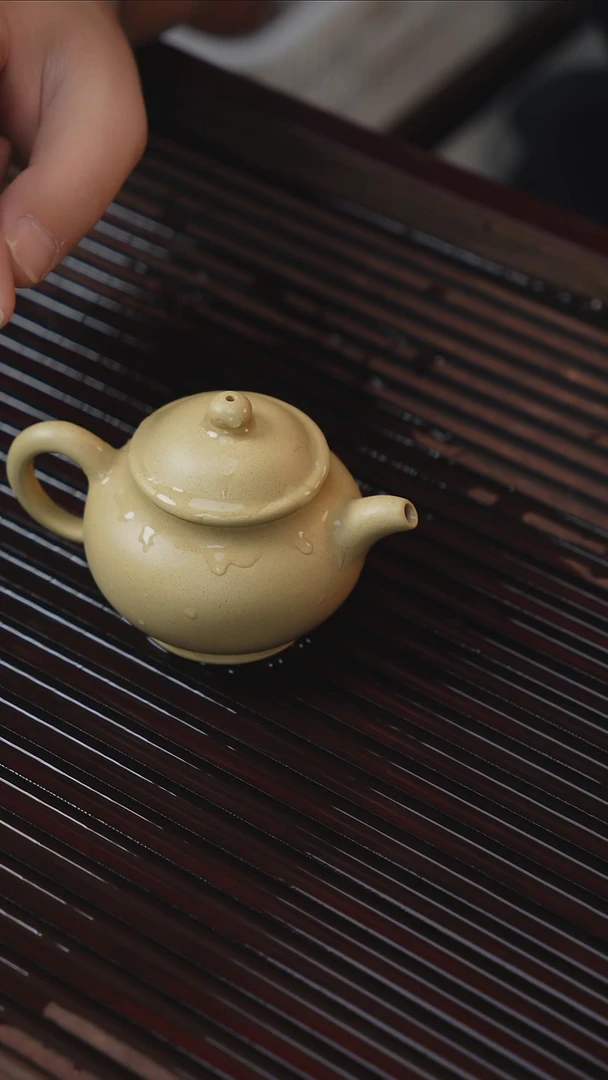 摆件嵩州瓷九孔柴烧6.1-6