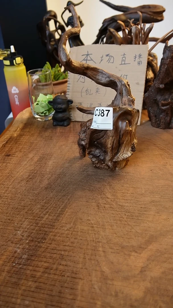 C387鹰瞳手作硬木工艺小挂钩