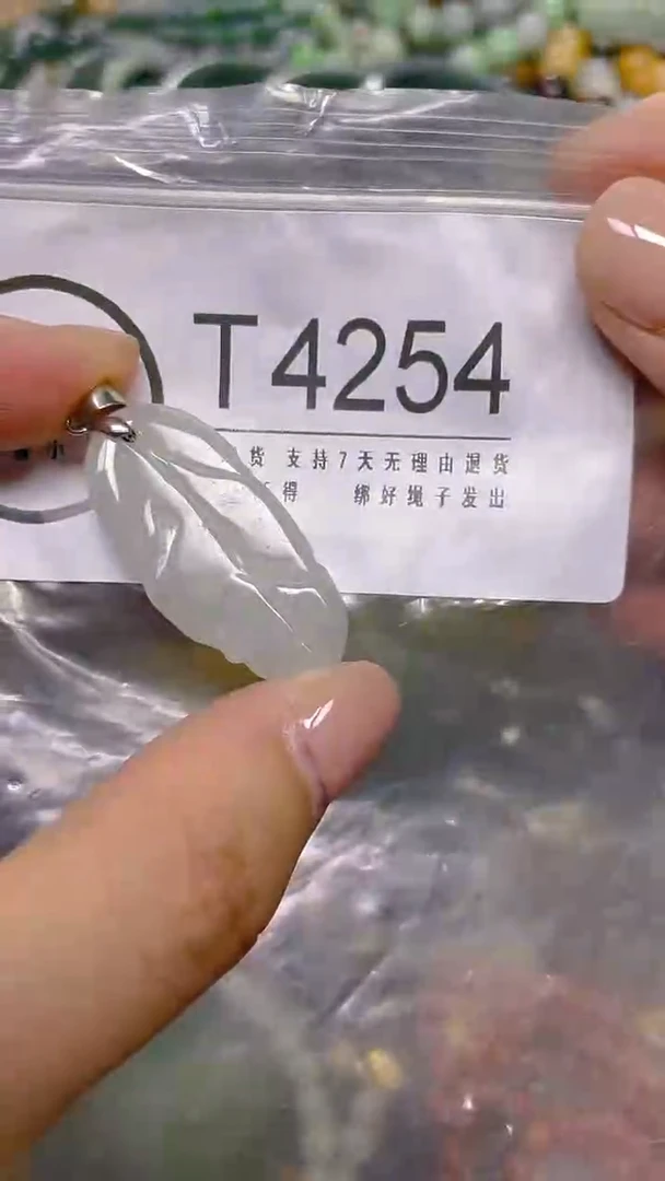 颈饰未镶嵌翡翠/ T /翡翠A货，一件也是批发价