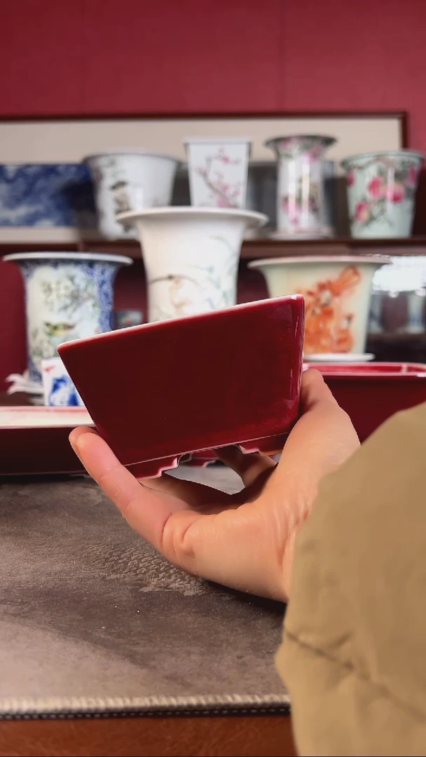 【闪购商品】高温颜色釉盆高温颜色釉盆