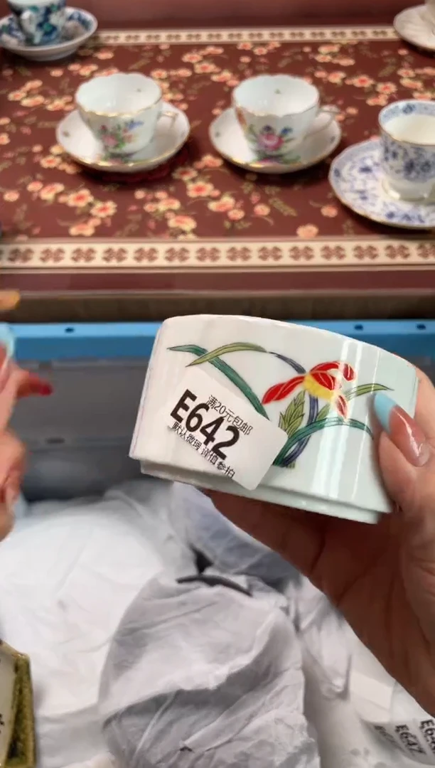 瓷片小*乖瓷器瓷器E642