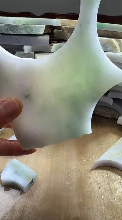 裸石翡翠缅甸翡翠A货花88