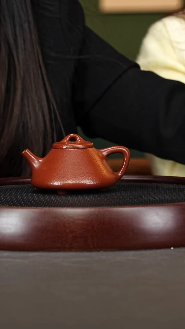 茶壶紫砂46HH子冶石瓢 孟臣朱泥220cc