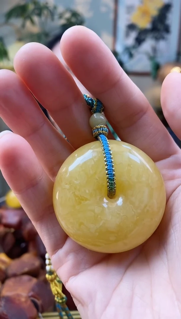 【闪购商品】琥珀颈饰未镶嵌吊坠