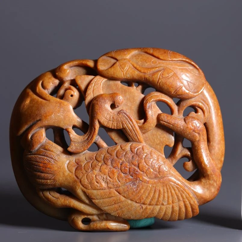 明和田玉海东青啄雁-NX