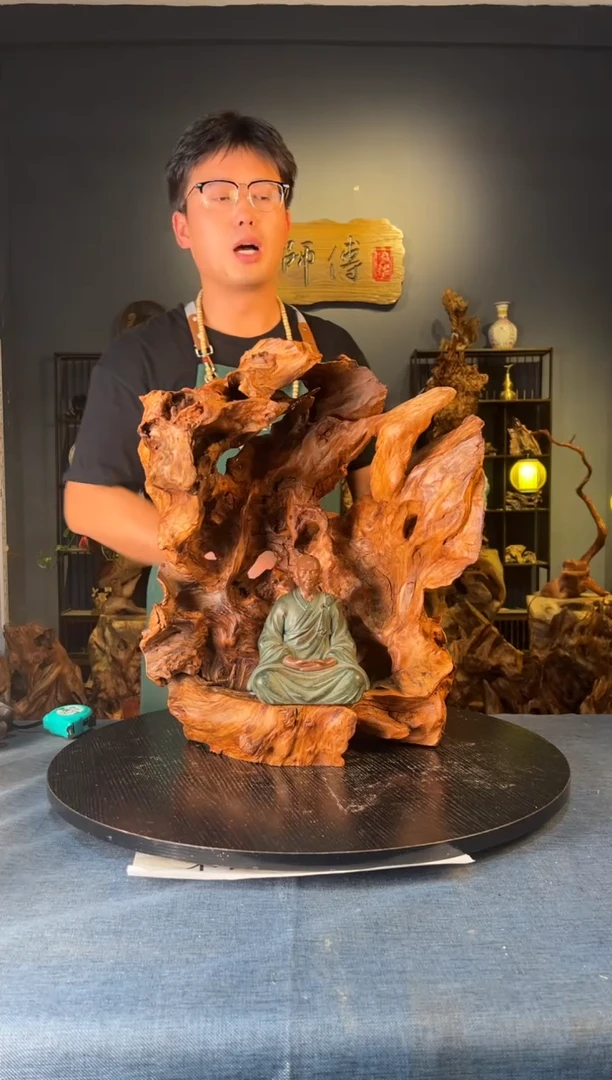 木卢师傅根艺作品（不包含人物摆件）