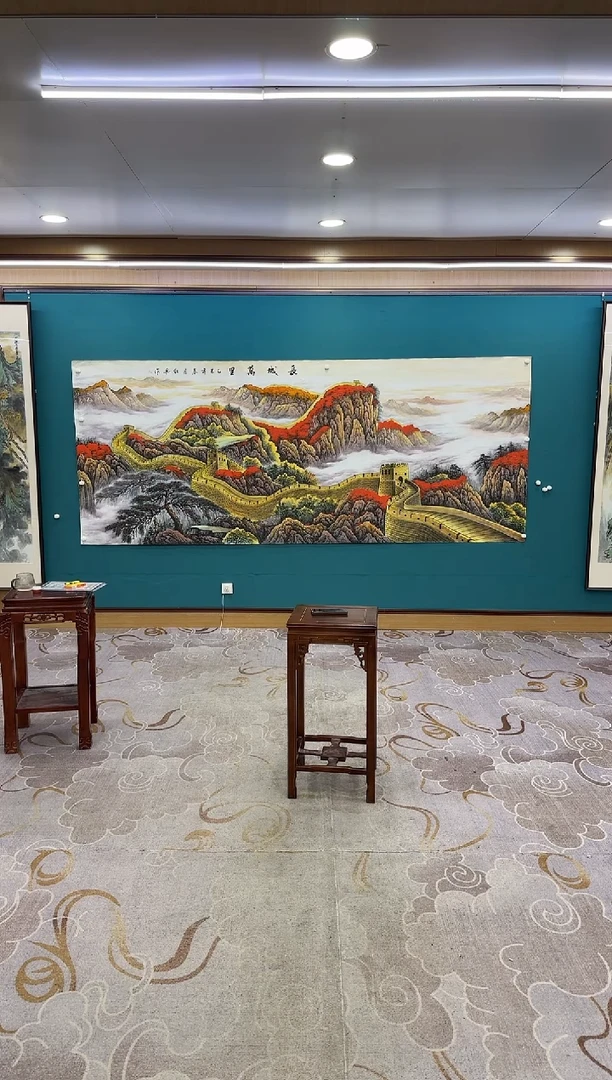 绘画Y-王红兵-大丈二-山水画