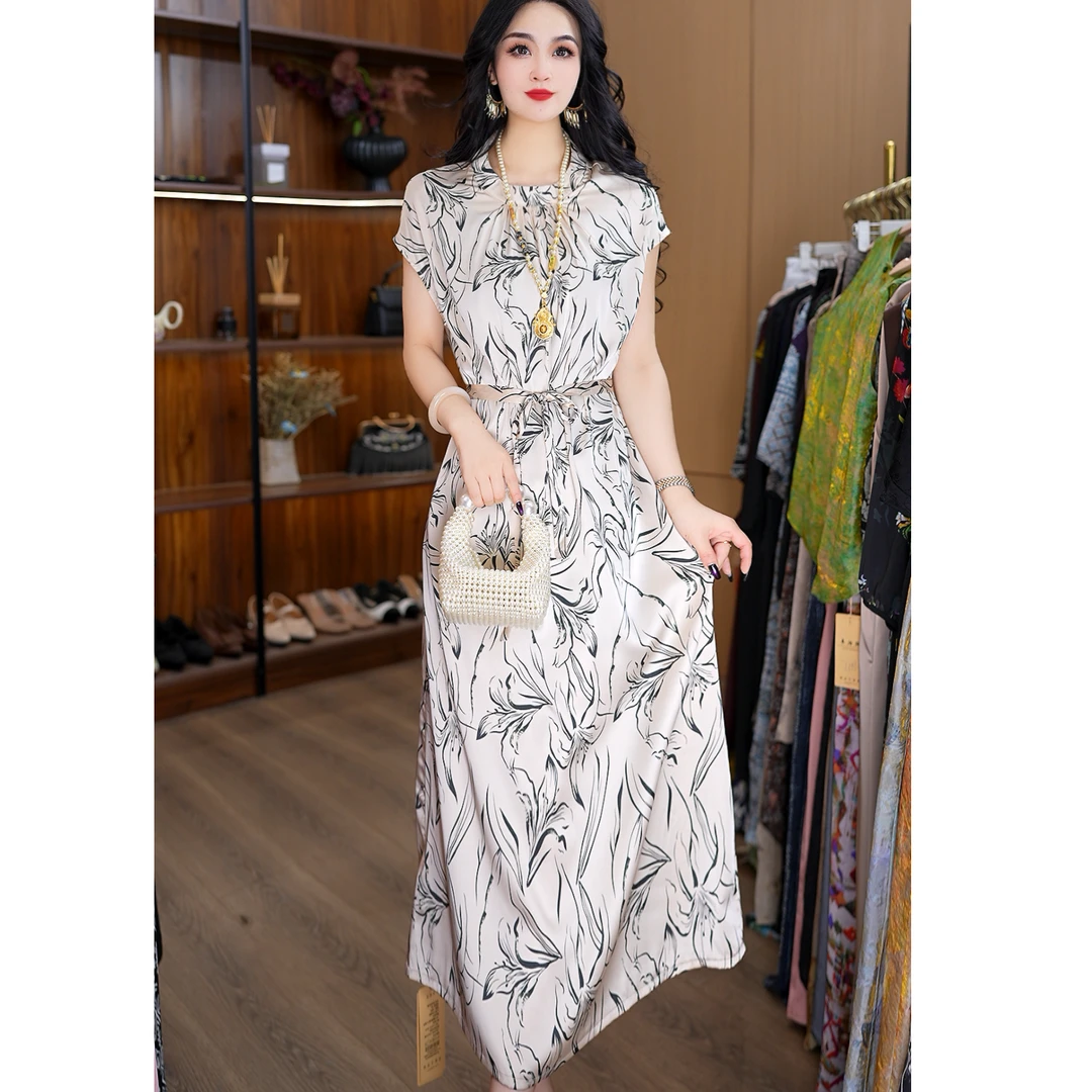 8400-29【白玉兰】新款女士连衣裙