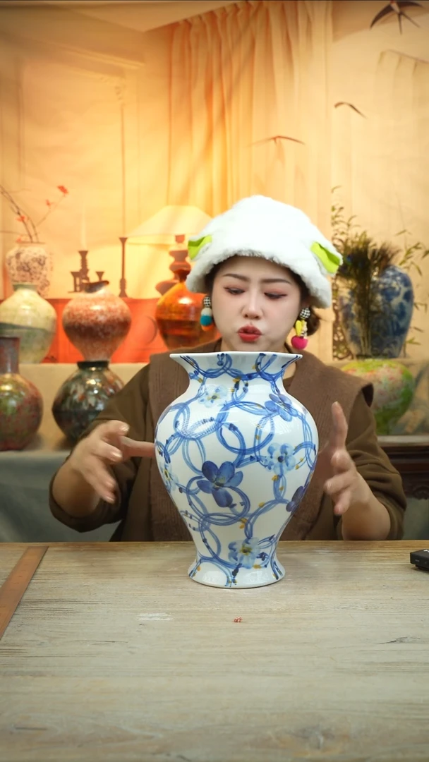 高  27  口  15  花瓶花器