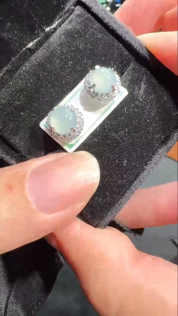 未镶嵌翡翠耳饰0114934440多样性发货