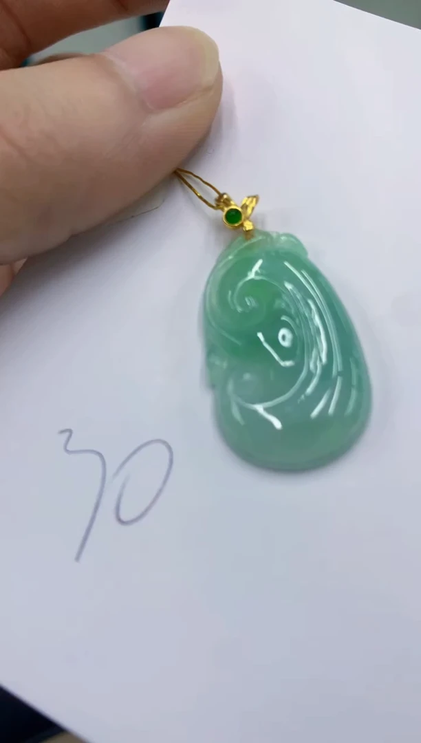 颈饰未镶嵌翡翠翡翠