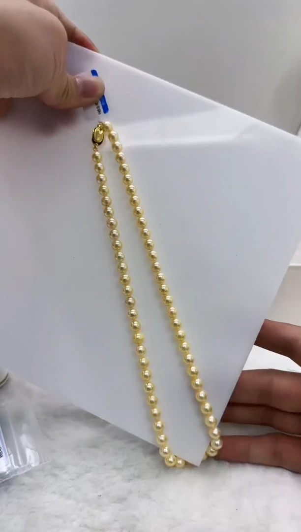 【闪购商品】海水珍珠DA未镶嵌t886 羽皇金6