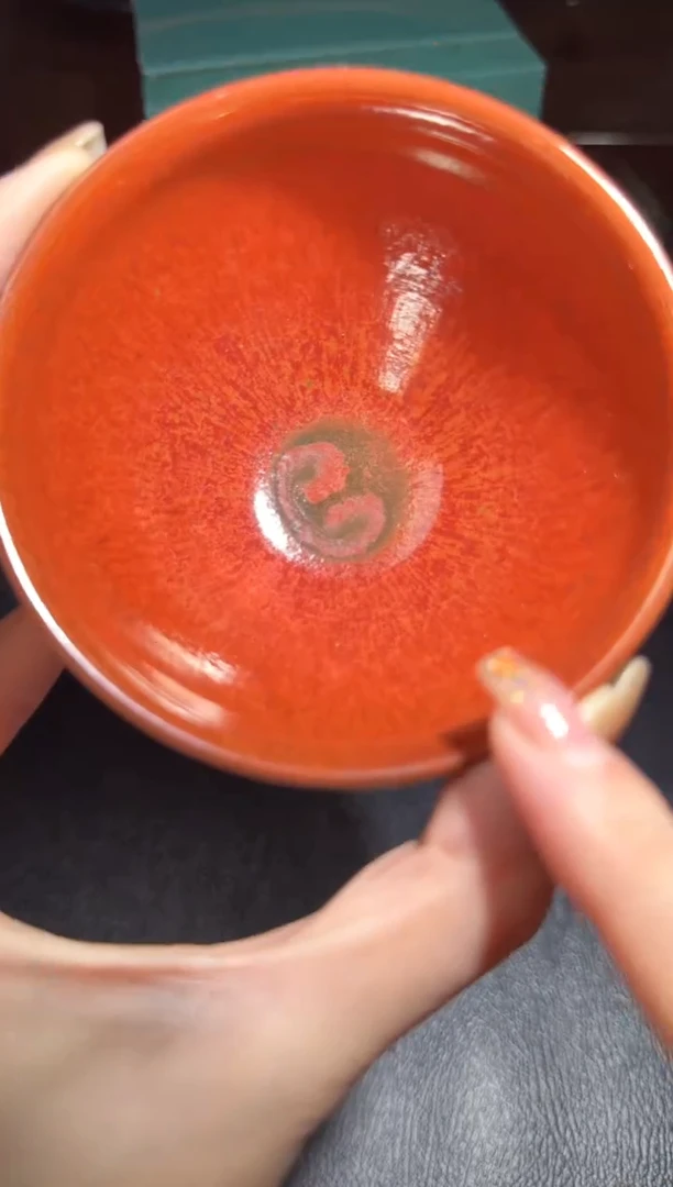 茶盏余旋柿红盏建盏故事30