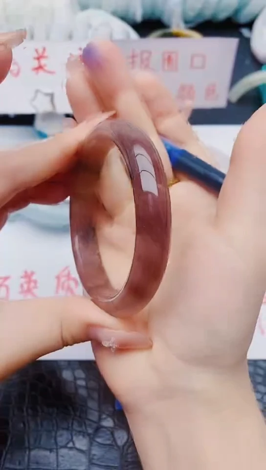 未镶嵌手镯石英质玉z221+60-61