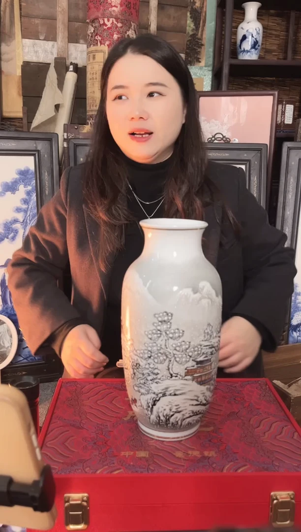 陶景德镇陶瓷摆件C278