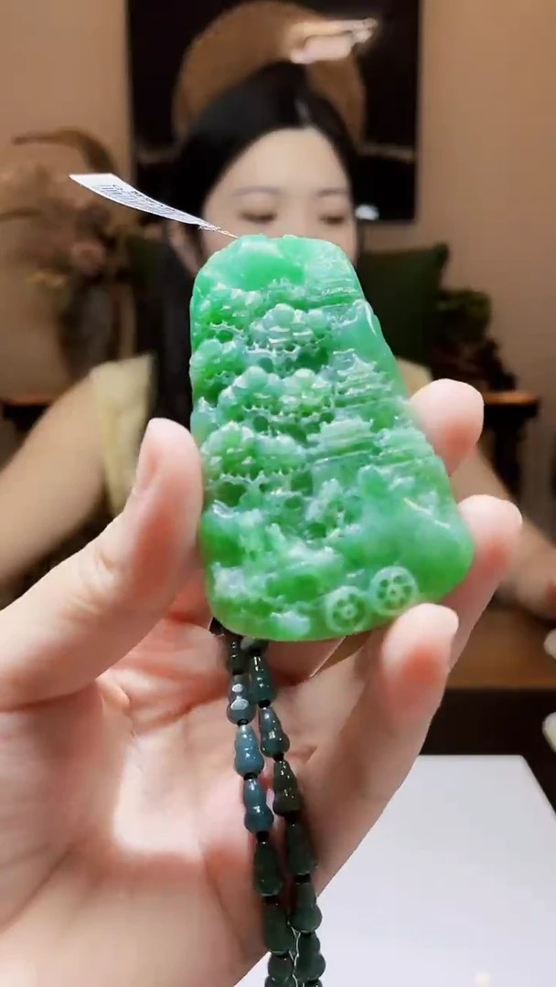 未镶嵌定制翡翠吊坠139