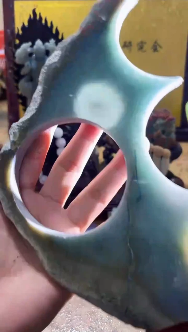 未镶嵌挂件翡翠A货常星8172