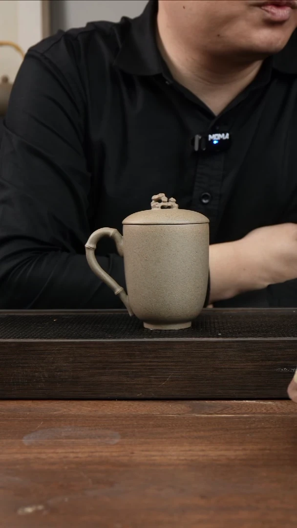 茶杯紫砂文**刻还原烧新款盖杯  ！