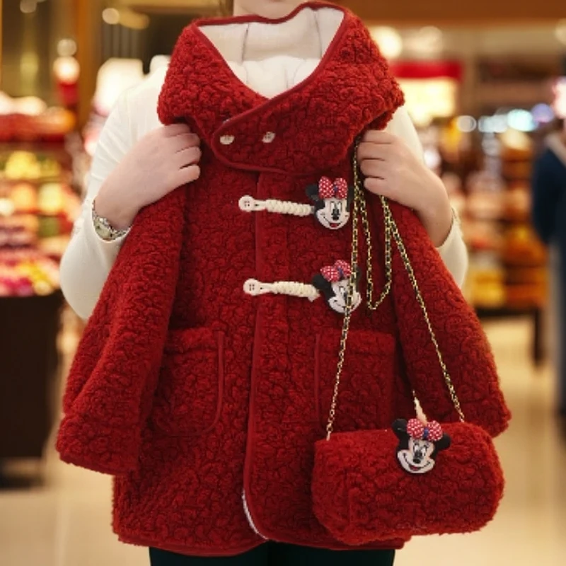 【年款送包2冬季新款儿童加绒加厚洋气韩版百搭时尚保暖红外套卡通