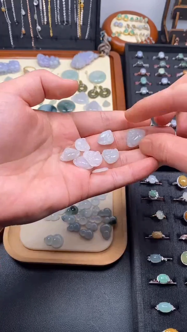 翡翠戒指未镶嵌111111多样性其一