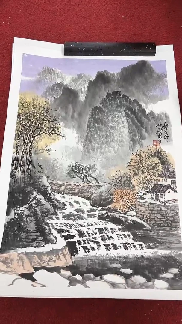 国画李少波/国画/花鸟