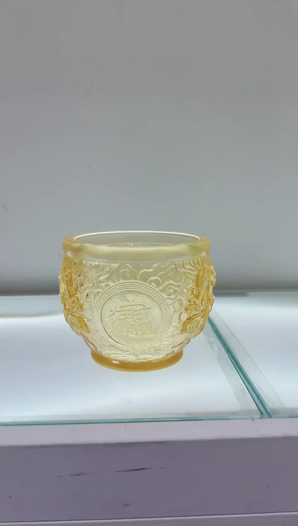手工艺品琉璃古法琉璃聚宝盆