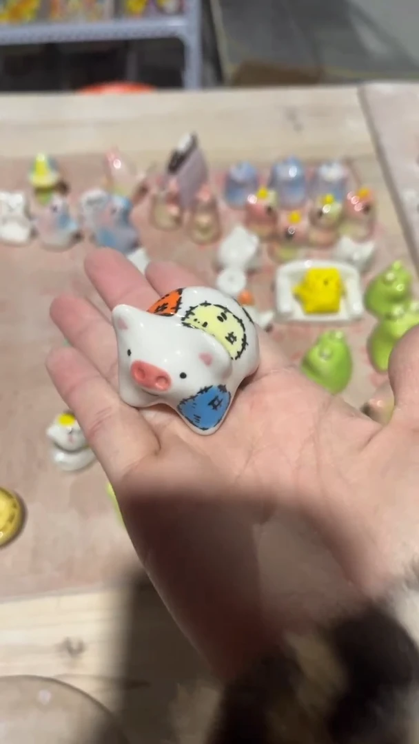 【闪购商品】摆件120微瑕手工陶瓷摆件
