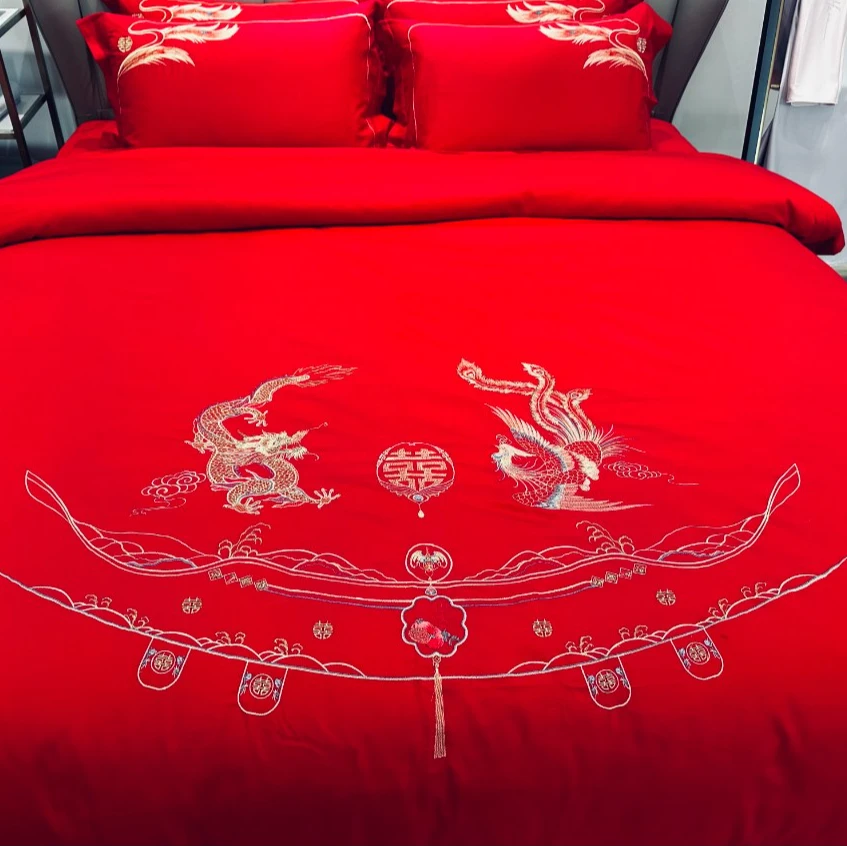 【朵尊】早生贵子婚庆四件套